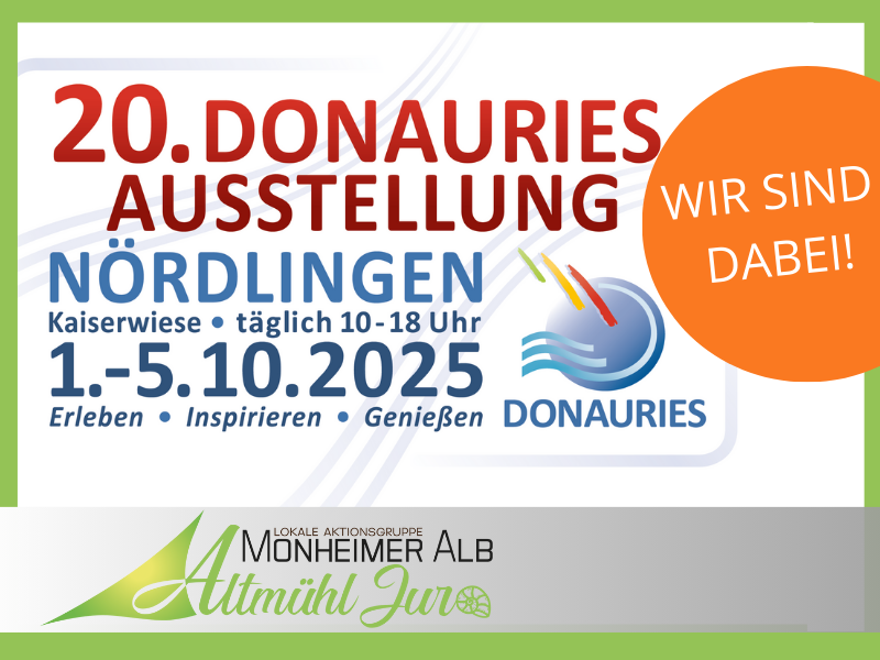 20. Donauries-Ausstellung - wir sind dabei 