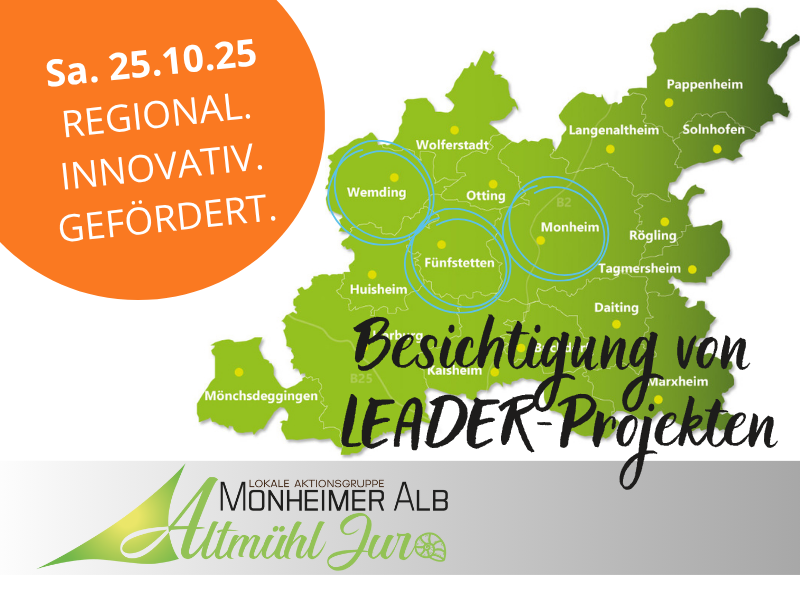Regional.Innovativ.Gefördert - Projektbesichtigung mit der LAG 